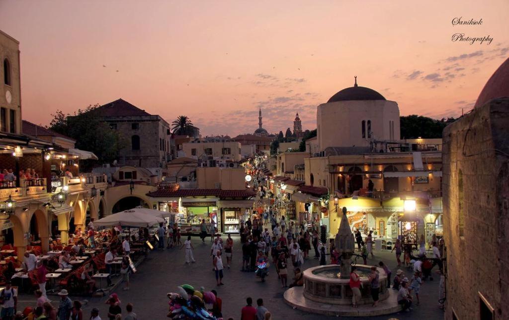 Galini Apartments Old Town Rhodes City Kültér fotó